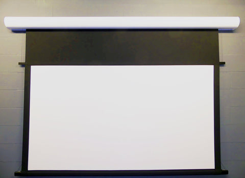 Motorised Drop-down Projection Screens