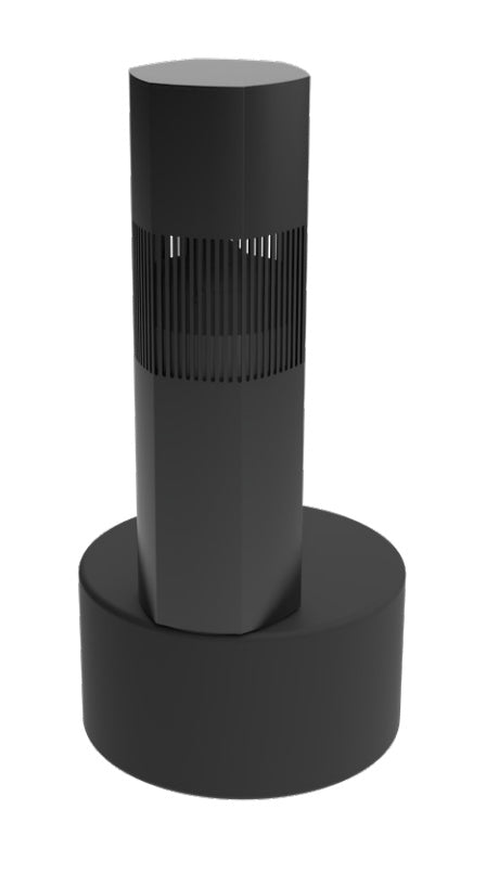 Ambisonic Landscape ALSB106 3 Way Bi-Amped Bollard Speaker with 10" Subwoofer, Single
