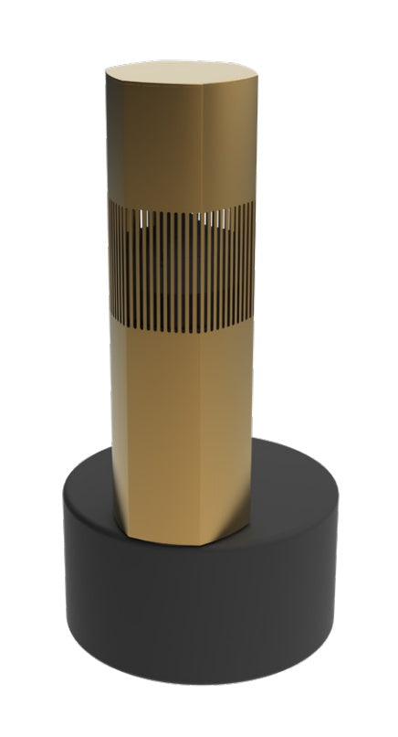 Ambisonic Landscape ALSB106 3 Way Bi-Amped Bollard Speaker with 10" Subwoofer, Single