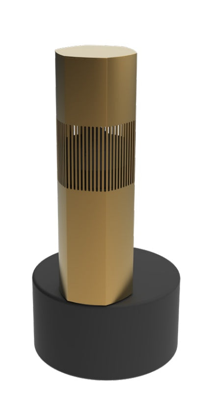 Ambisonic Landscape ALSB85 3 Way Bi-Amped Bollard Speaker with 8" Subwoofer, Single
