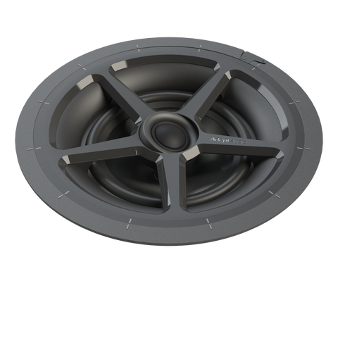 Adept by Origin IC62 In-Ceiling Speakers with White Grille, Pair