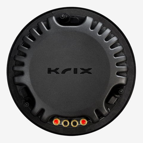 Krix IC-35S In-Ceiling Single Stereo Speaker with White Grille, Single