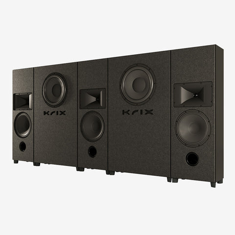 Krix MX-10 Modular Speaker System, Cinema Black