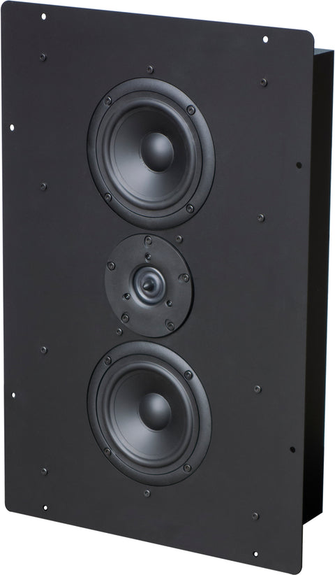 Krix SCENIX In-Wall Speaker, Cinema Black, Single
