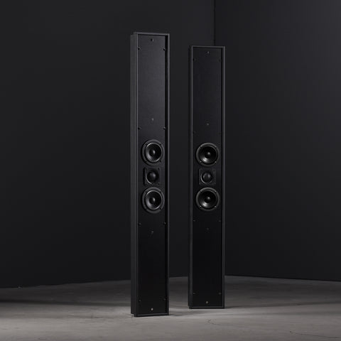 Leon Profile PrUX Sidemount Speakers Any TV <90" diag., Pair.
