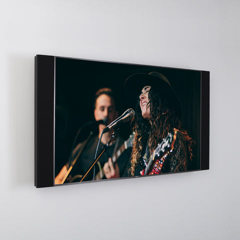Leon Profile PrUX Sidemount Speakers Any TV <90" diag., Pair.
